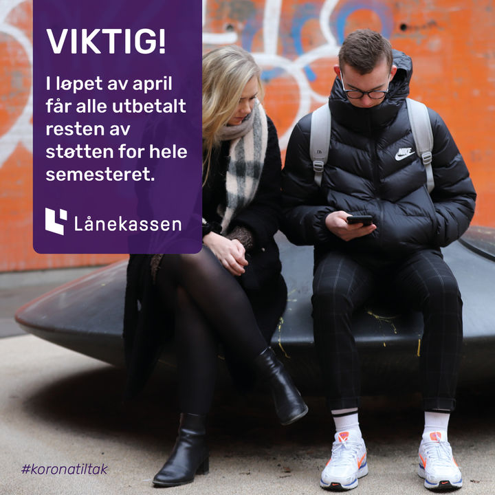 Info frå Lånekassa