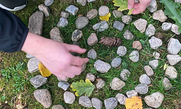 Aktivitetsdagen 3KMA 2020, landart