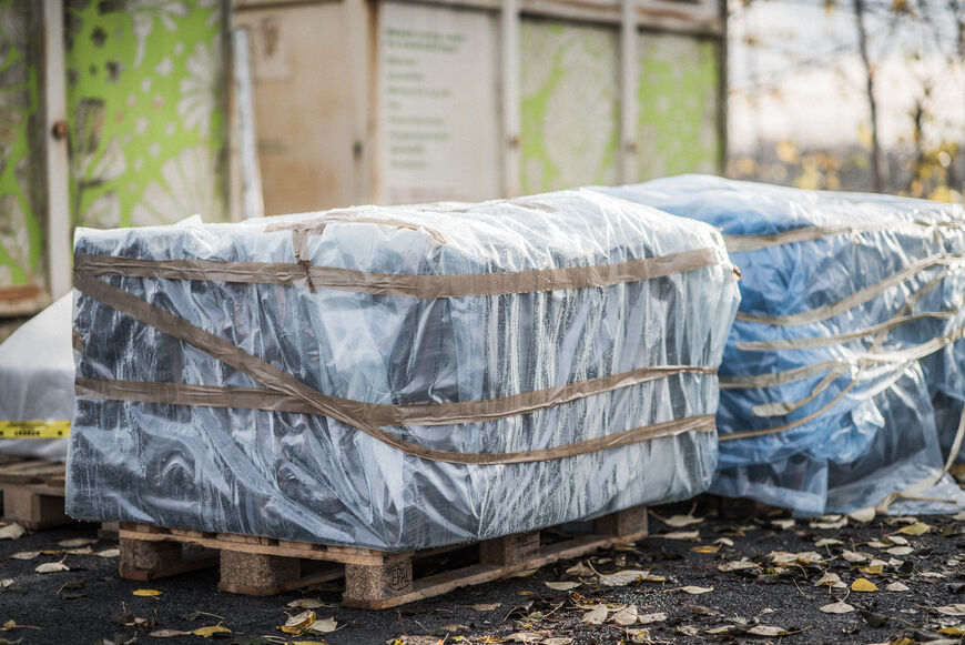 Asbesthaldig materiale skal pakkast godt inn før levering