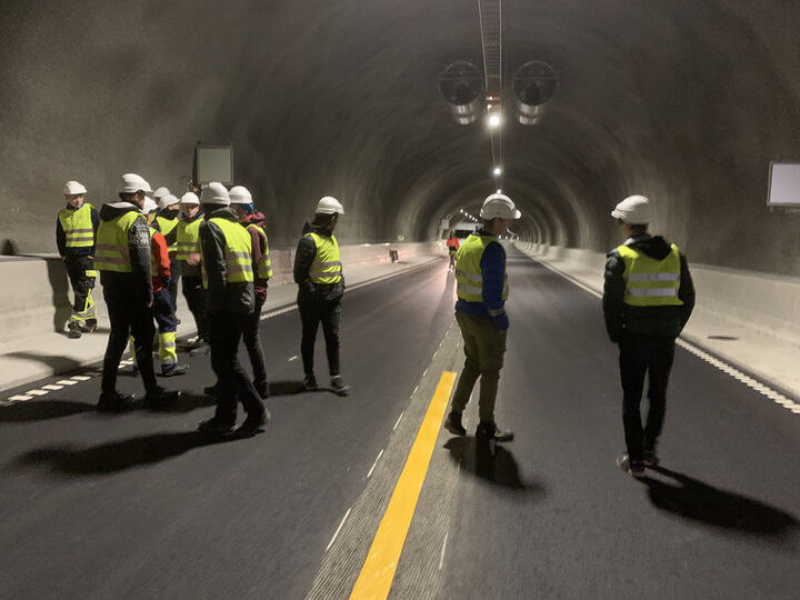 Nybygde Goteviktunnelen i Vik Nybygde Goteviktunnelen i Vik