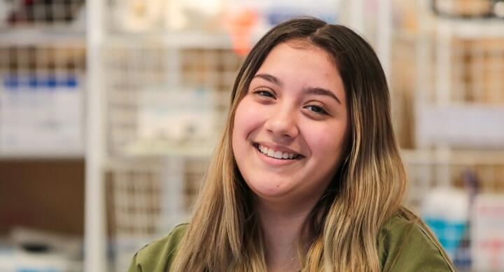 Catalina Farias Bilde av elev ved Høyanger vgs
