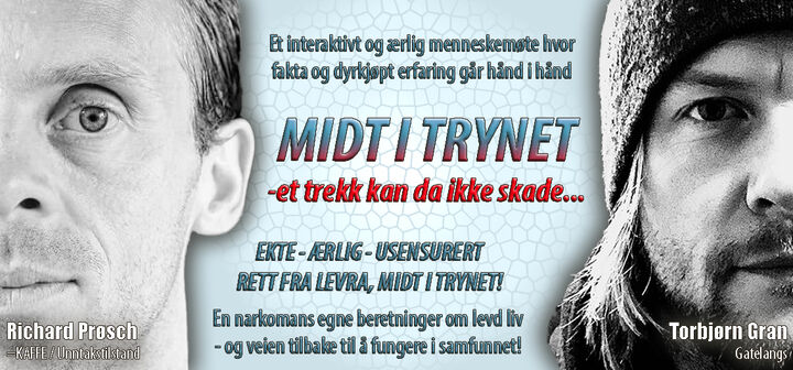 Promobilde for "Midt i tryne" Promobilde for "Midt i tryne"