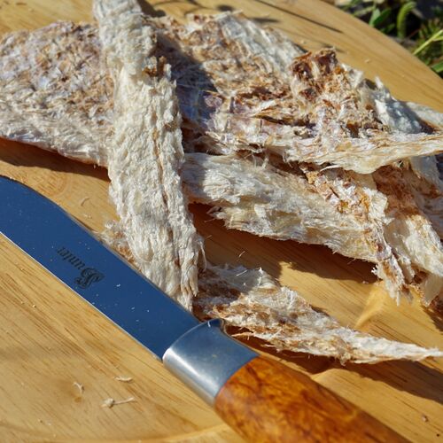 Tørrfisk på trefat