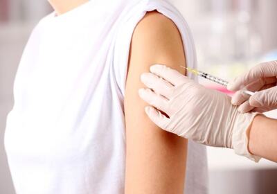 Vaksinering arm