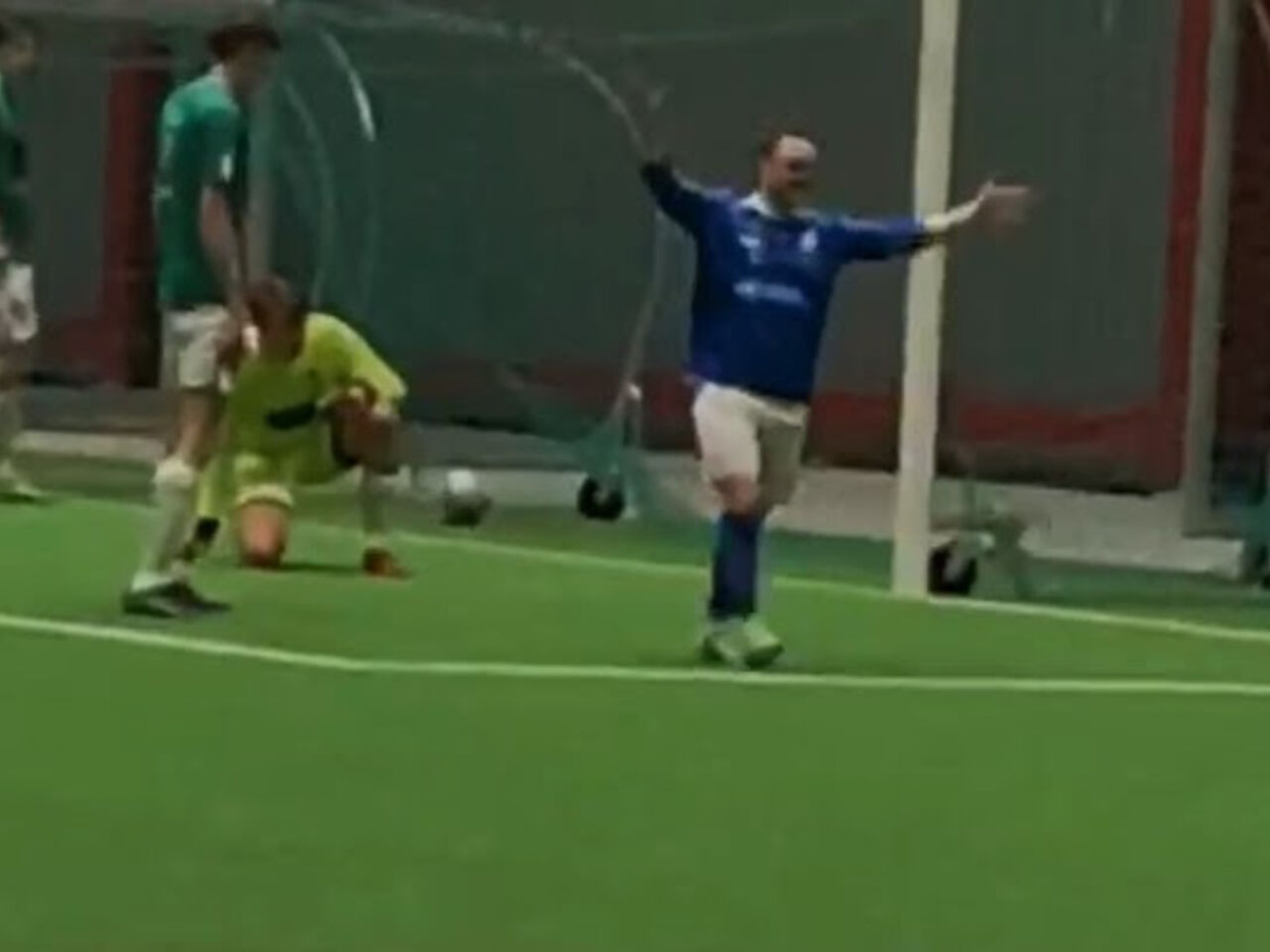 Stian målscorer