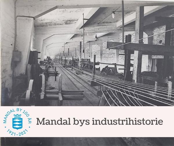 Foredrag om Mandal bys industrihistorie, denne gang om Mandals/Reperbanen