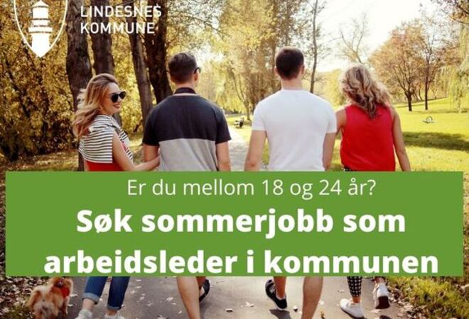 Søk sommerjobb som arbeidsleder i kommunen