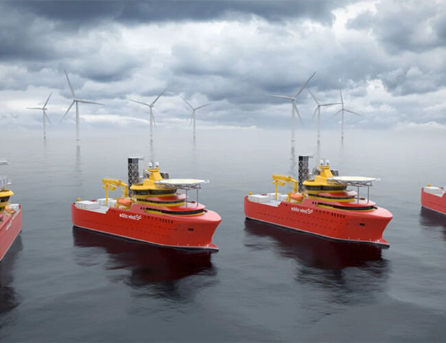  Hydrogenious LOHC Maritime AS skal demonstrere bruk av brenselceller og hydrogen for produksjon av energi på et fartøy. Edda Wind-fartøyene i Østensjø er tilrettelagt for det nye fremdriftssystemet. Ill. Østensjøgruppen