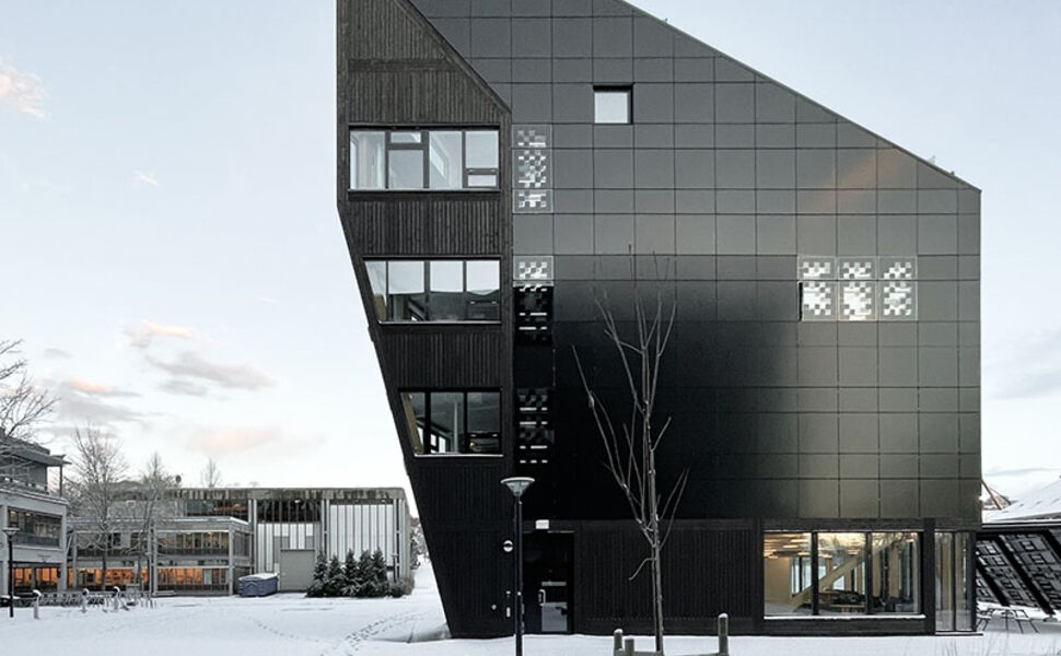 ZEB-laboratoriet i Trondheim. Foto: Link Arkitektur
