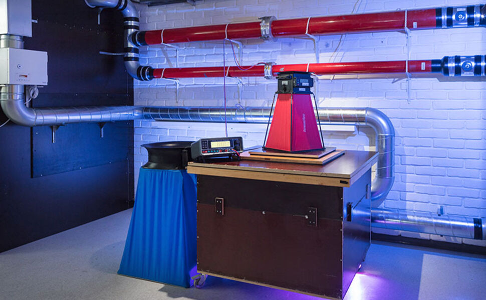 På ventilasjonslaboratoriet hos SINTEF har man muligheten til å teste Swema flow og en rekke andre typer måleutstyr og instrumenter. Foto: Werner Juvik