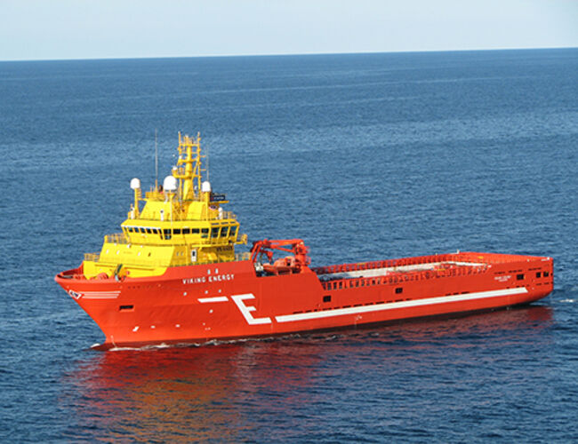 Forsyningsfartøyet Viking Energy. Foto: Eidesvik Offshore