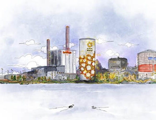 Skisse: Luleå Energi
