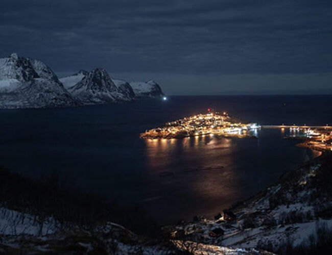 Husøy på Senja. Foto: Vidar Viken