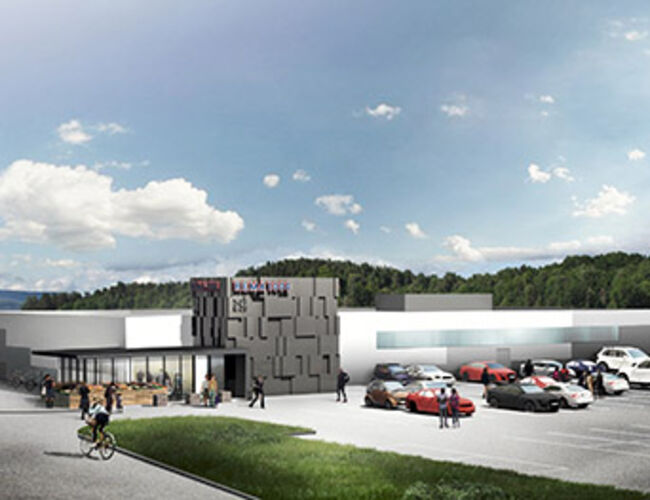 Den nye standardbutikken som er utarbeidet sammen med Snøhetta og SINTEF, har 30-50 prosent lavere energiforbruk. Foto: Rema