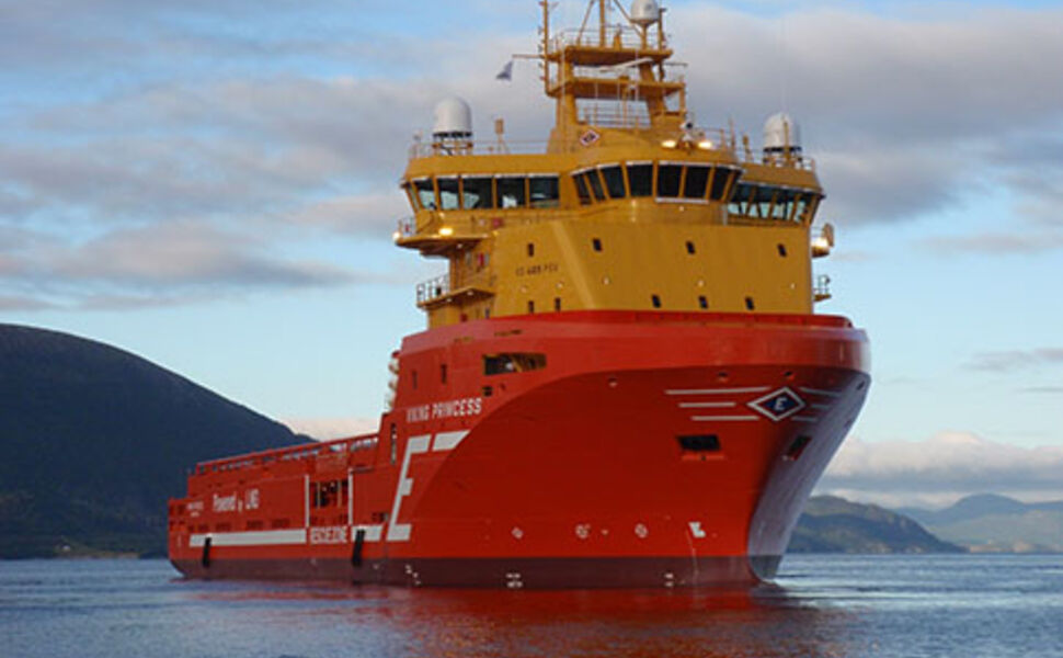 Eidesvik Shippings offshore-fartøy Viking Princess. Foto: Eidesvik Shipping