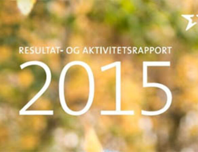 Enovas resultatrapport for 2015. Foto: Enova