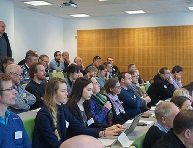 Det var god deltakelse på seminaret. Foto: Energiråd Innlandet