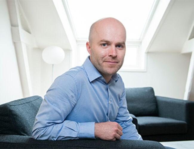 Daglig leder i Norsk Varmepumpeforening, Rolf Iver Mytting Hagemoen, er veldig godt fornøyd med varmepumpesalget i 2016.Foto: Novap