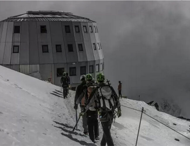 Refuge du Goûter. Foto: Pascal Tournaire