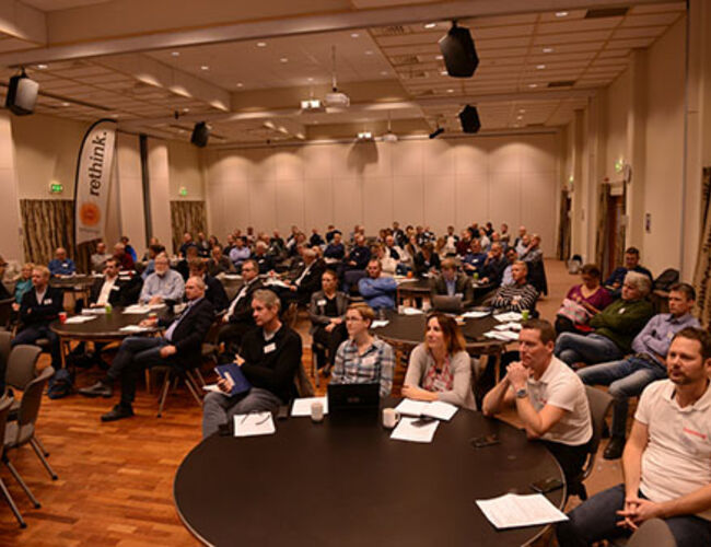 Bildet er fra en tidligere Bioenergidag. Foto: Norsk Bioenergiforening