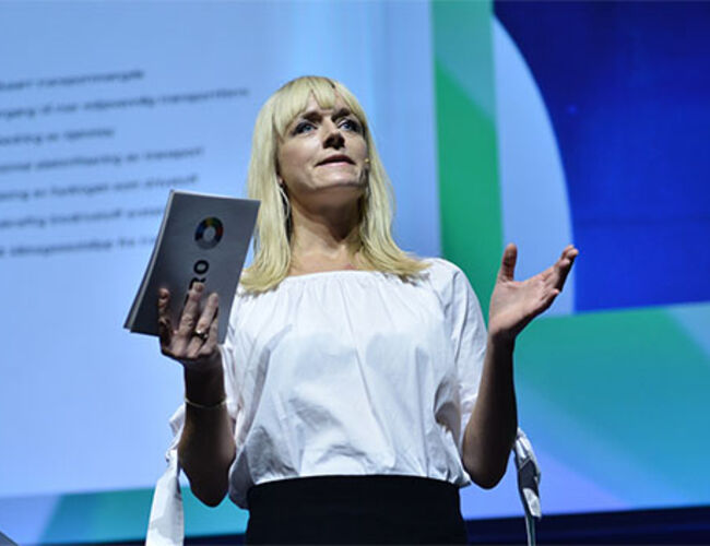 Fagansvarlig for transport i Zero, Kari Asheim. Foto: Zero