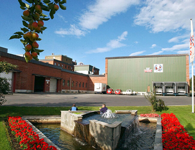 Tine Meieriet Brumunddal. Foto: Tine