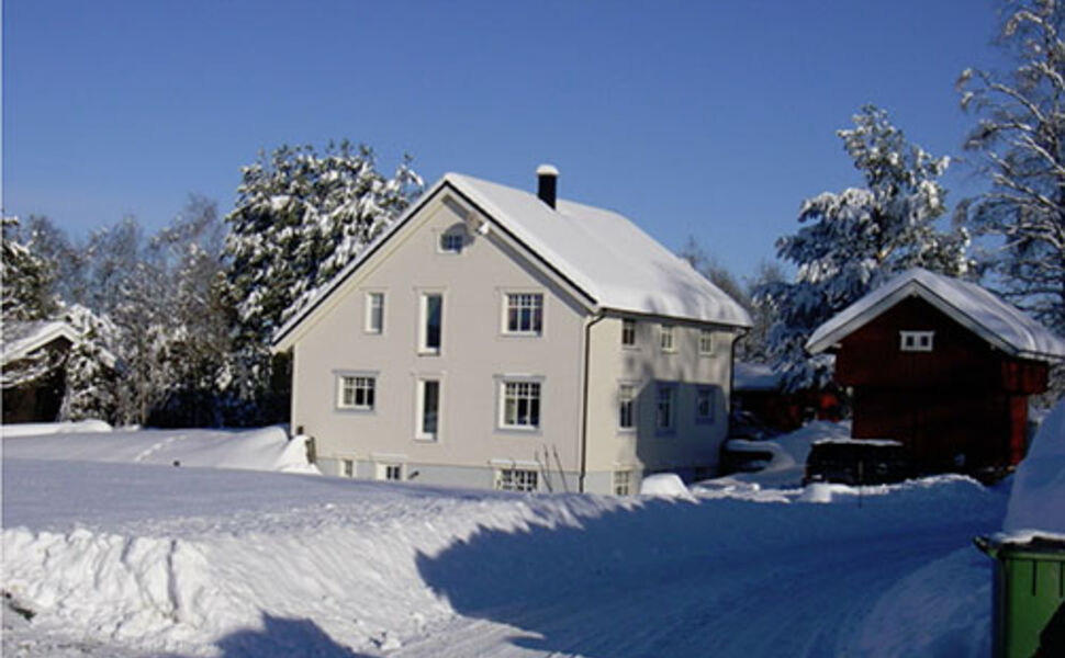 Norges første PHPP-passivhus ligger i Sørum kommune i Akershus. Foto: Harald Ringstad