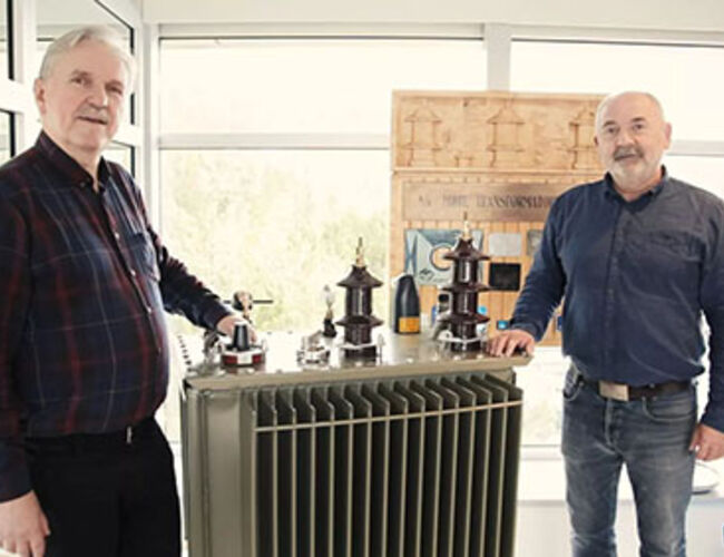 eknisk sjef Knut Stadheim har sammen med fabrikksjef Steinulf Grøvik stått i spissen for arbeidet som både har involvert folk sine ideer og rutiner og fysiske endringer av fabrikken. Foto: Tafjord
