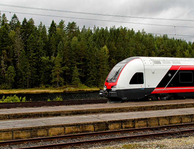 Nytt lokaltog type 75. Foto: Christian Niclas Nordmark/NSB