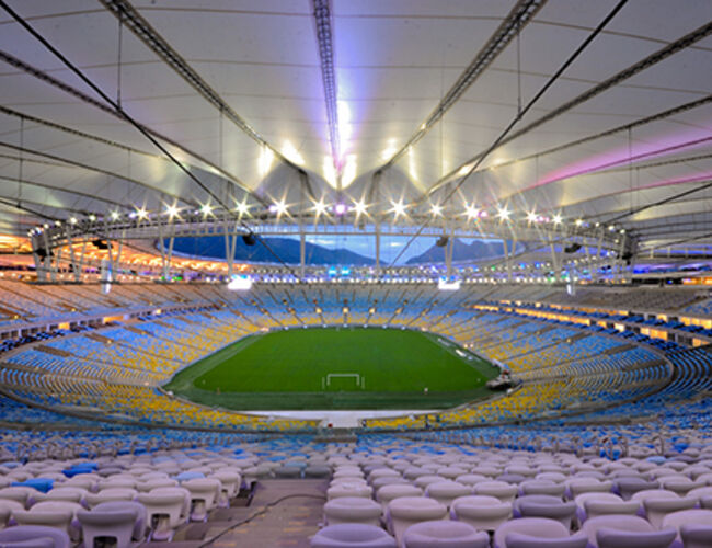 Maracanã stadion i Brasil. Foto: Schneider Electric