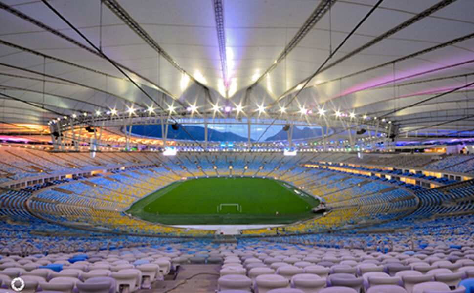 Maracanã stadion i Brasil. Foto: Schneider Electric
