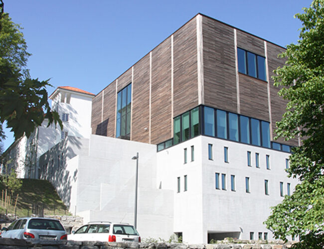 Nybygget til Aust-Agder kulturhistoriske senter. Foto: Schneider Electric