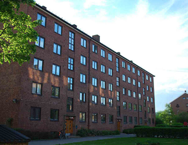 Bjølsenhagen borettslag i Oslo. Foto: Boligenergi