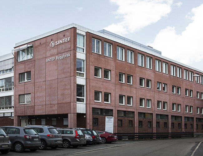 Forskningsveien 3 b Foto: SINTEF Byggforsk