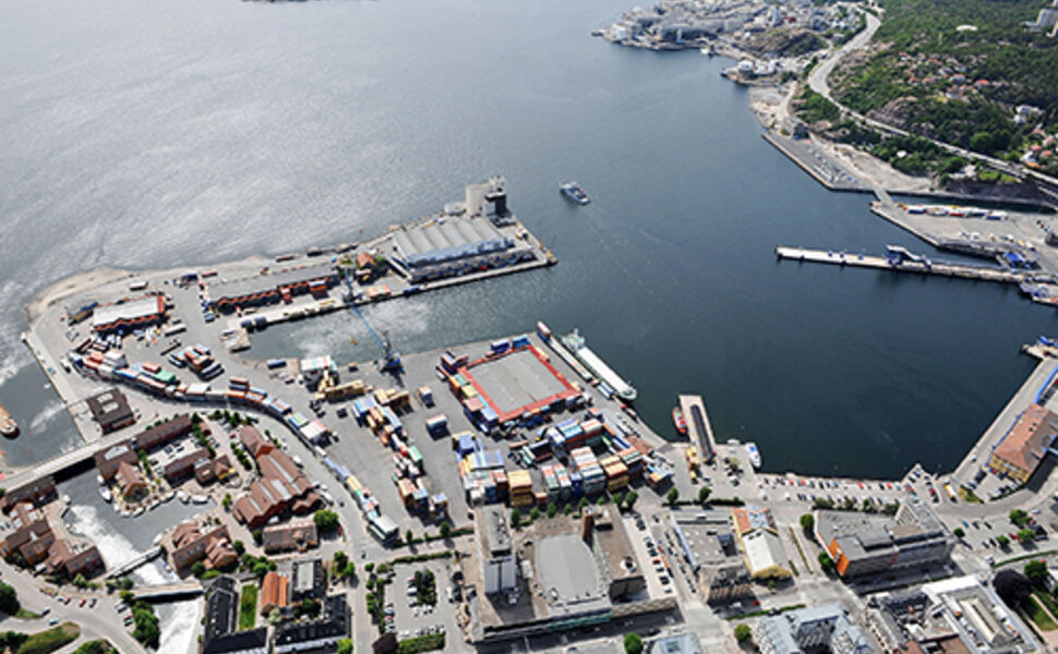 Kristiansand havn. Foto: Rejlers