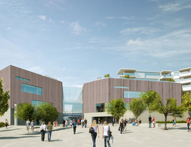 Fornebu senter. Kilde: KLP Eiendom