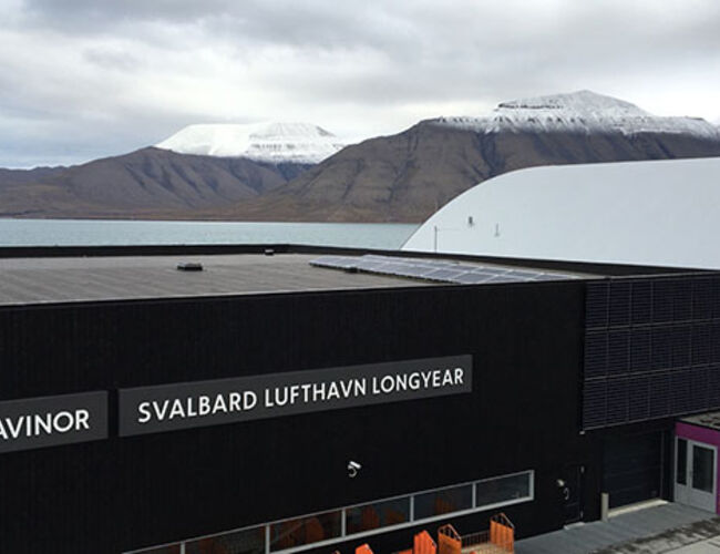Svalbard lufthavn. Foto: Avinor