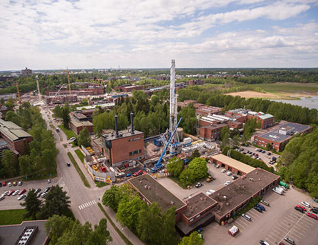 St1 Deep Heat, Otaniemi i Finland. Foto: St1