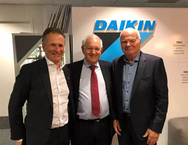 Daikin Europe N.V. kjøper den norske distributøren Friganor AS. Foto: Daikin
