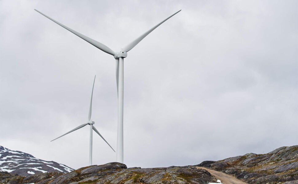 Sørfjord vindkraftverk. Foto: Catchlight/NVE