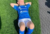 Hviler seg i varmen