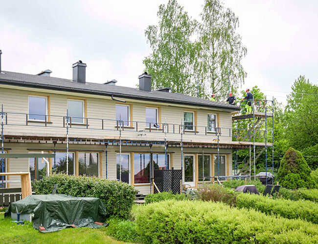 Norske kommuner kan til høsten søke støtte for energitiltak i kommunale boliger. Støtten skal gi lavere strømregninger i boligene. Foto: Enova
