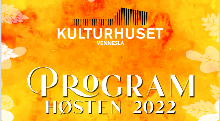 kulturhuset,høst,program,2022
