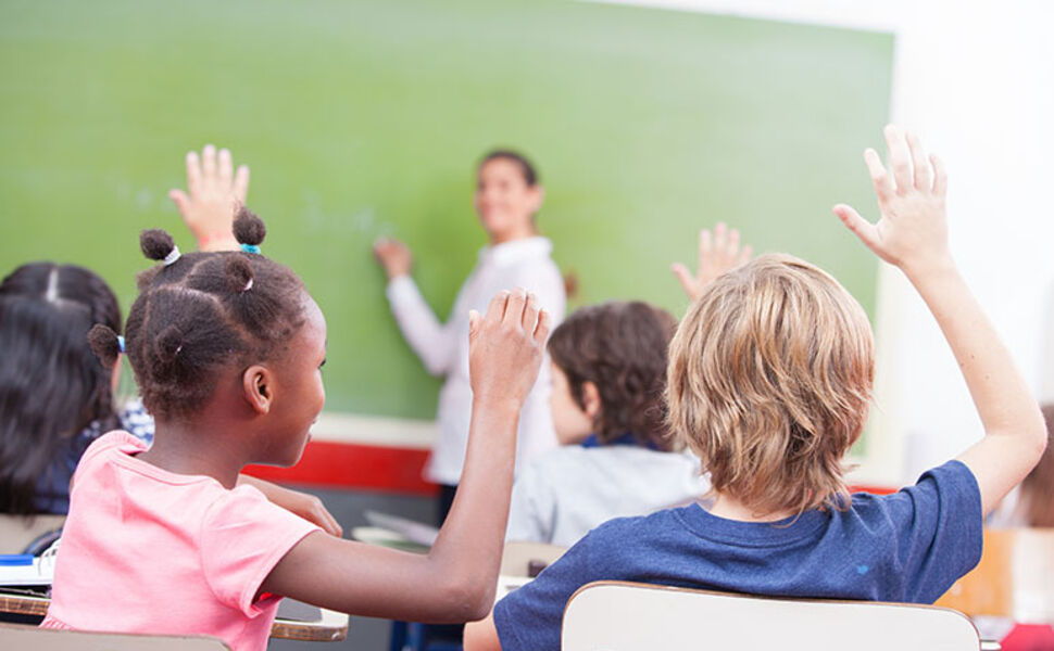 Ventilasjon er viktig for godt inneklima i et klasserom. Illustrasjonsfoto: Shutterstock