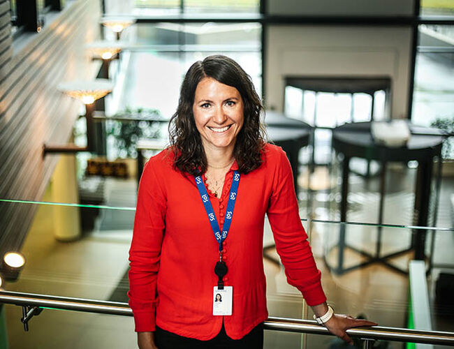 Ingrid Lofnes, leder for innovasjon og forretningsutvikling hos LOS. Foto: LOS.