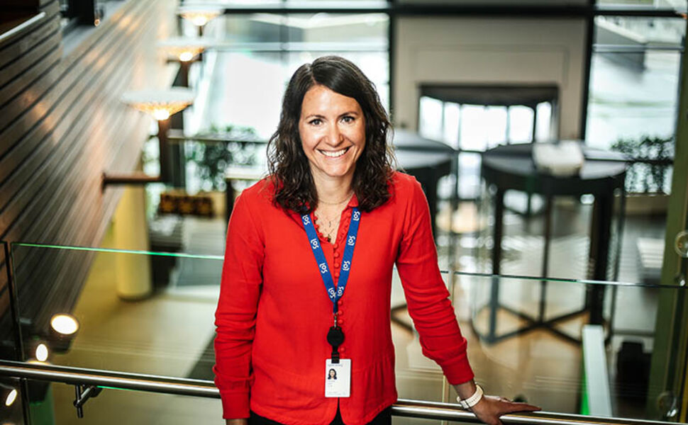 Ingrid Lofnes, leder for innovasjon og forretningsutvikling hos LOS. Foto: LOS.