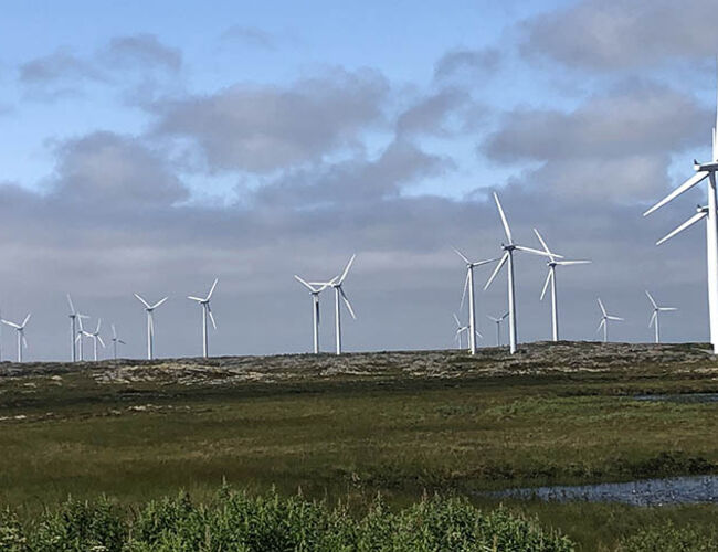 Smøla vindpark. Foto: Møre og Romsdal fylkeskommune