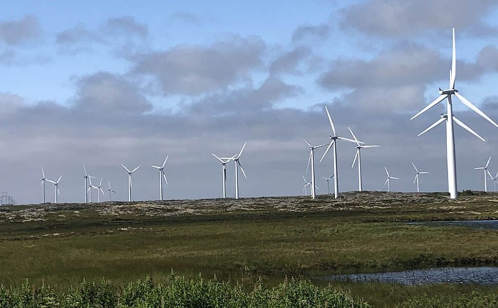Smøla vindpark. Foto: Møre og Romsdal fylkeskommune