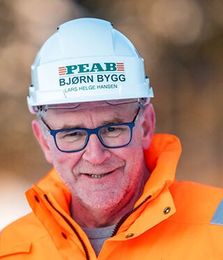 Lars Helge Hansen, distriktssjef Peab Bjørn Bygg. Foto: Ørjan Marakatt Bertelsen