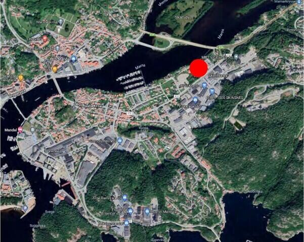 Illustrasjon av helsehustomten på Orelunden